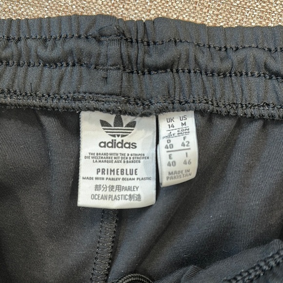 Adidas Black Joggers with White Stripes - Picture 4 of 6